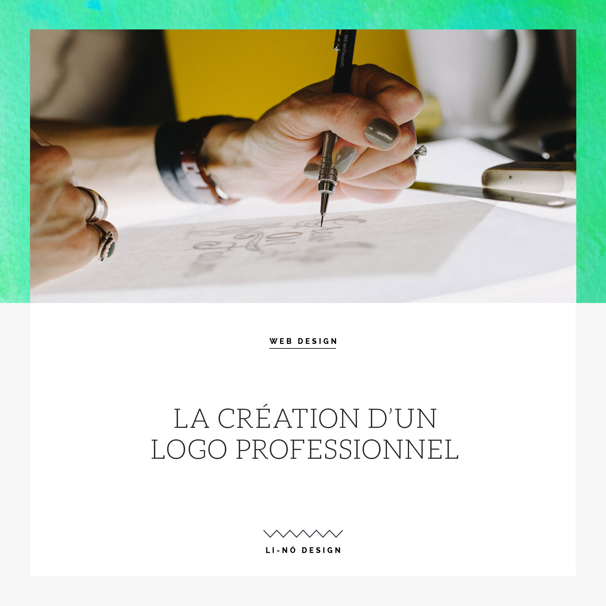 La création d’un logo professionnel