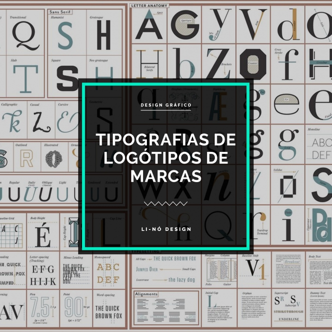 Tipografias de logótipos