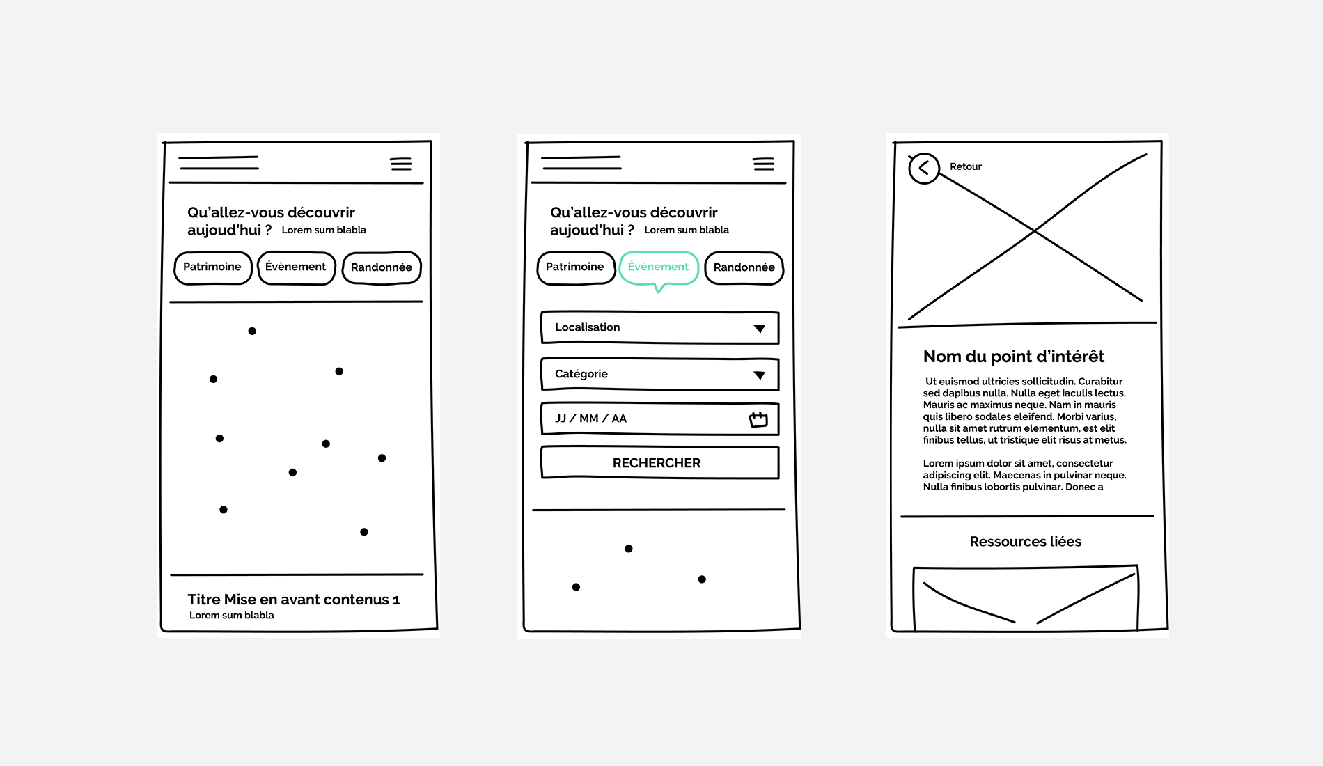 Département du Lot 46 - Conseil UX Design - expérience utilisateur du site web Patrimoine du Lot - Li-Nó