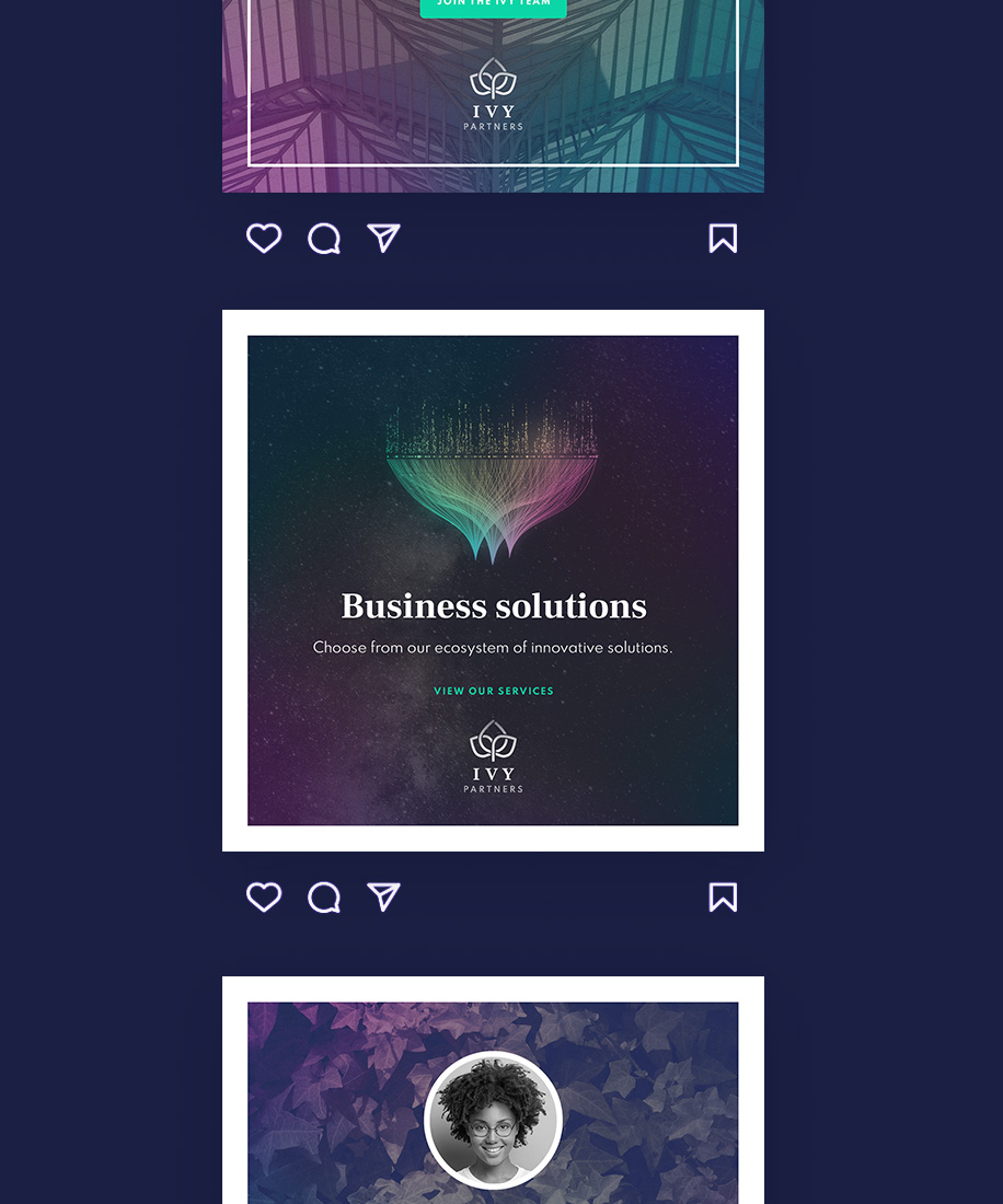 Service digital design - design graphique - réseaux sociaux - template instagram - Li-Nó